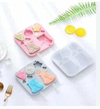 1 Pcs Silicone Sustainable Ice Cube Maker Bear Shape