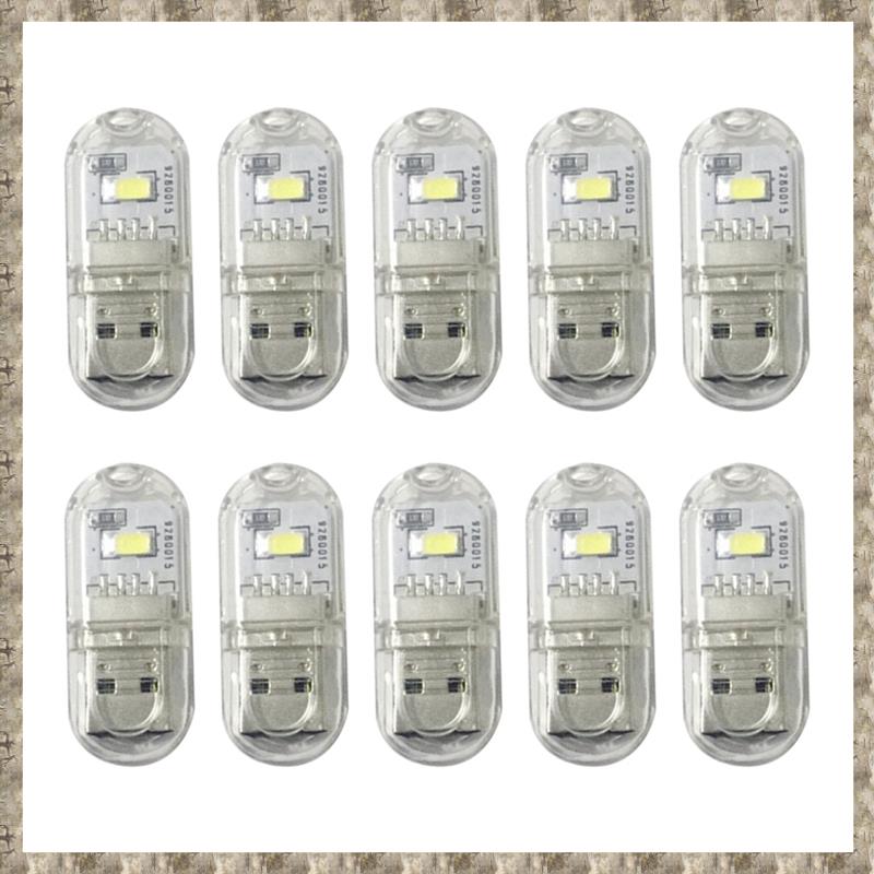 USB LED Plug Lamp for Power Bank, Computer Mini Book Light Portable Night Light for Laptop Reading Warm Light