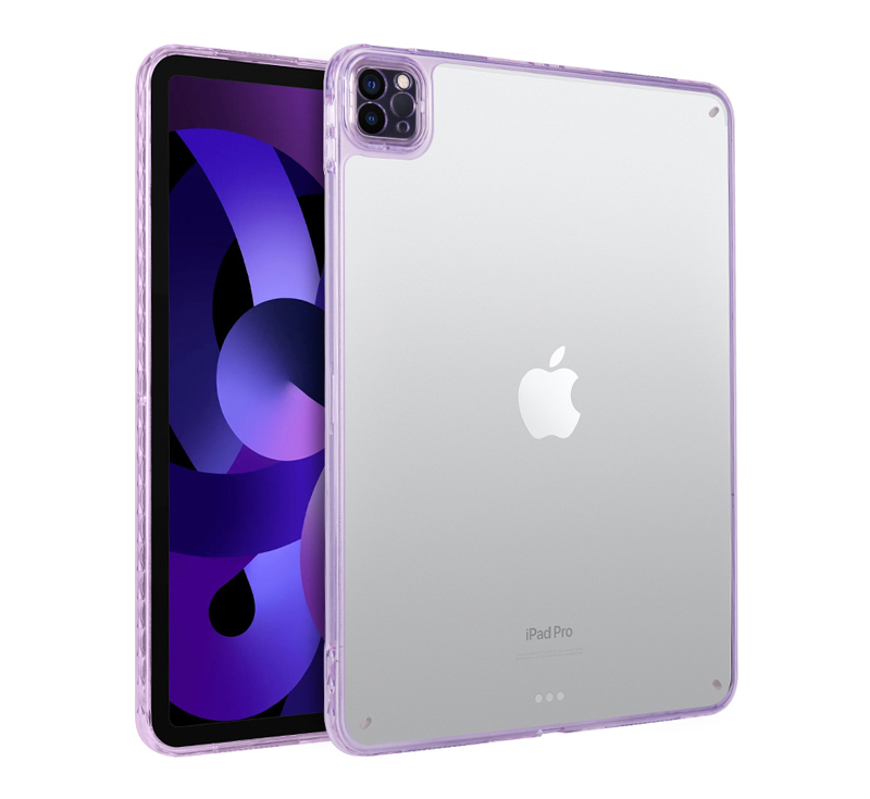 Soft TPU transparent anti-fall case for 2024 2025 iPad Pro 11'' M5 M4 A3357 A3358 A3359 A2836 A2837 A3006 shockproof cover protective casing