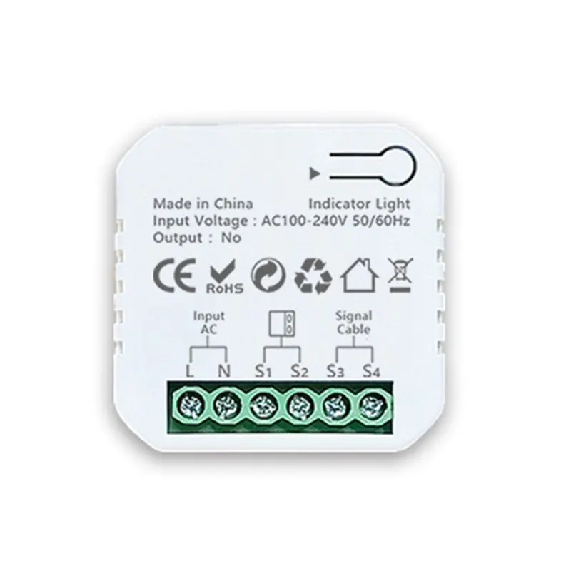 Tuya Smart Life ZigBee Motorized Swing Gate Sliding Gate Controller Garage Door Controller Dry Contact Voice Control with for Alexa Home