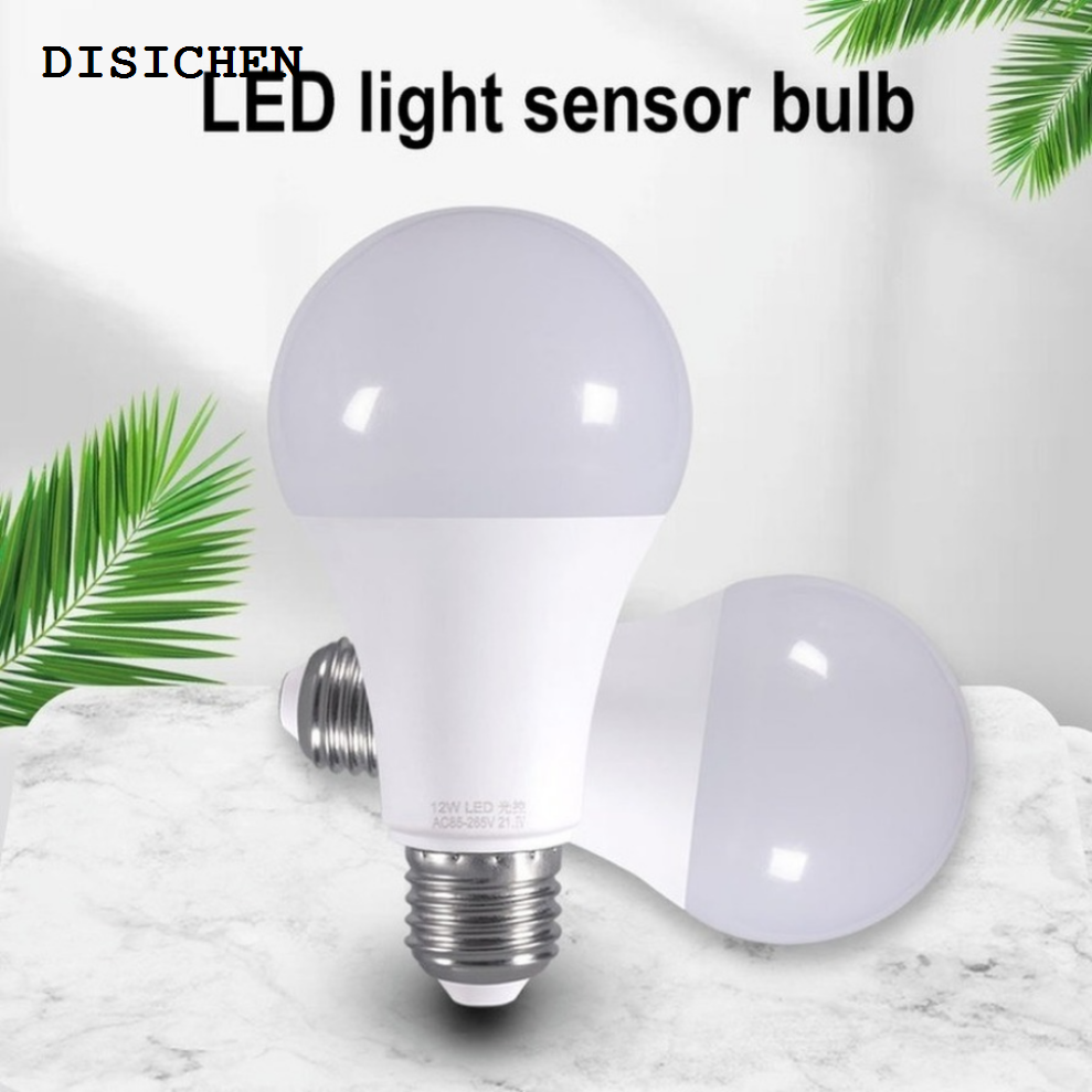 DISICHEN Special LDHLM Dusk To Dawn Sensor Light Bulb E27 5W 7W 9W 12W AC 110V 220V 85-265V Day Night Light Auto ON/OFF LED Smart Lamp