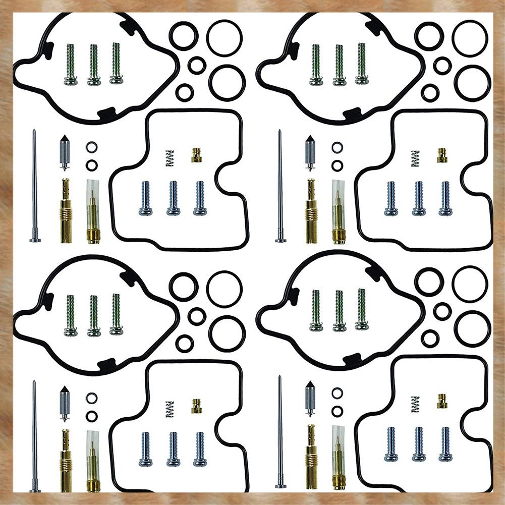 Kqueebee 4 Pack of Carburetor Rebuild Kit for 750,VF750C,VF750, 1994-2003