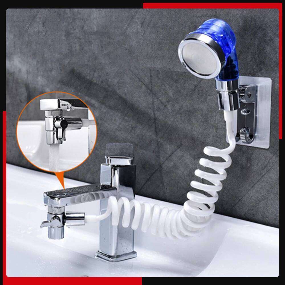 Pressurized Household Handhled Sprayer Hand Shower Faucet Kit Hair Washing Accessories