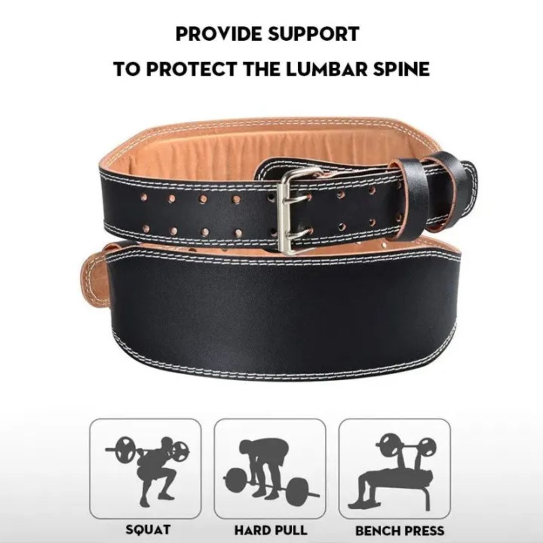 Spn's Weight Lifting Belt - Reliable Stability Comfortable Fit