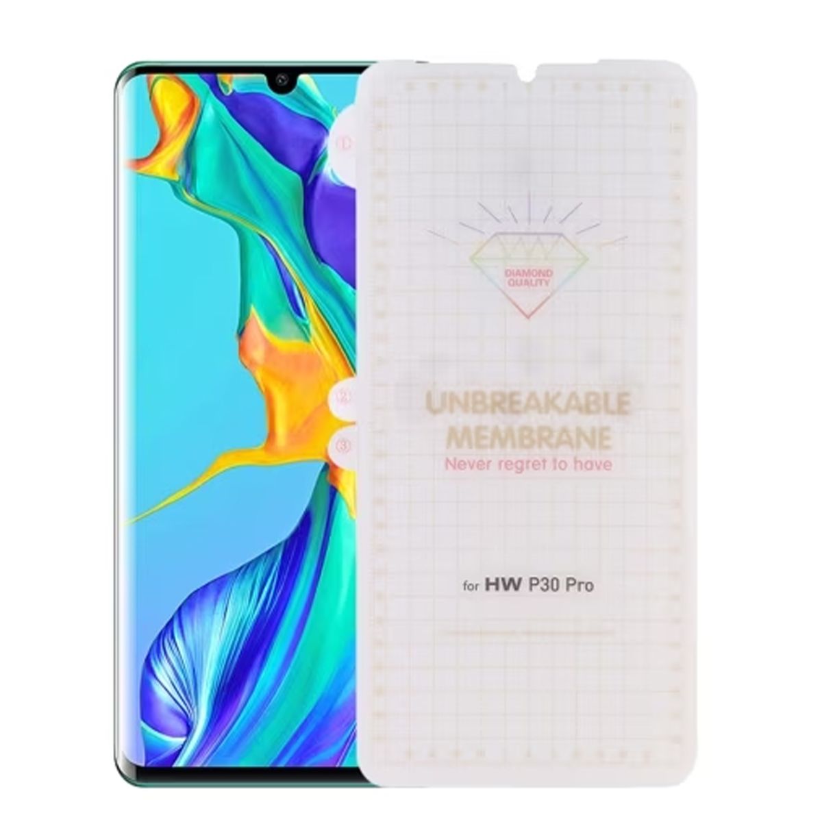 Unbreakable Membrane Film for Huawei P30 Pro Screen Protector(Not Glass)