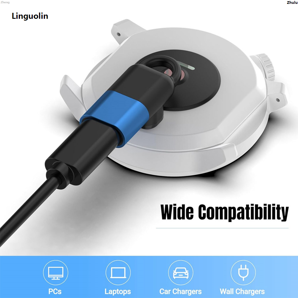 ZhuluFifty percent discount Linguolin Blue-C Charging Cable for tix 2 VertiOS Ape Charger Sales promotion for CE 3/ Coros PAPACE 2 for CORx Pro/x/ Ver Type