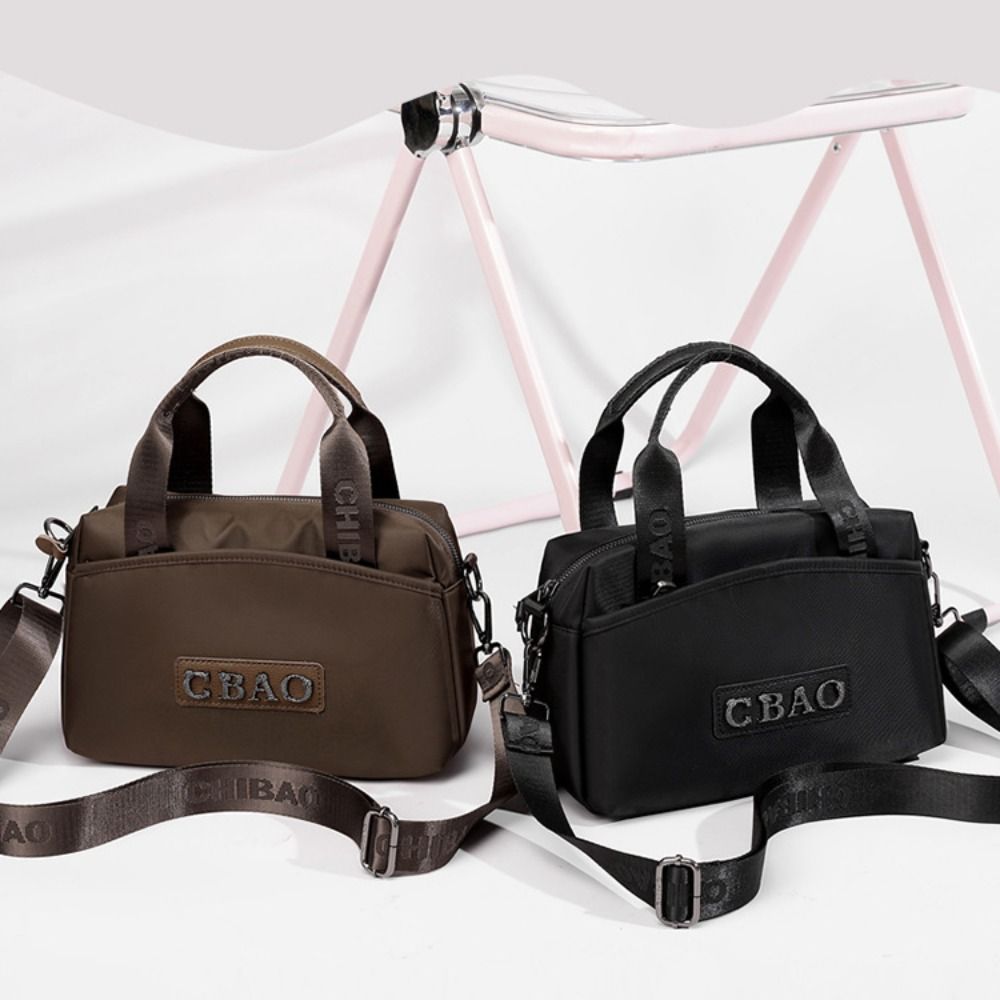 Trendy Maillard Tote Bag Nylon Large Capacity Shoulder Bags Vocation Holiday Waterproof Classic Bag For Women Men