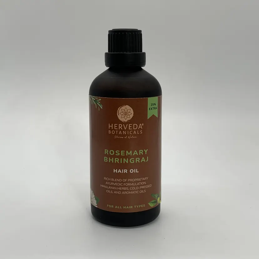 Herveda Botanicals Rosemary Bhringraj Hair Oil 100 ML