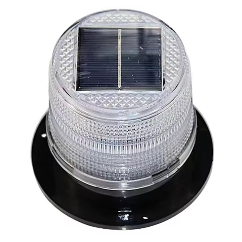 2X Solar Magnetic Flash Warning Light Night Flashing Lamp Car Truck Roof Beacon Wireless Battery Strobe Emergency Lights