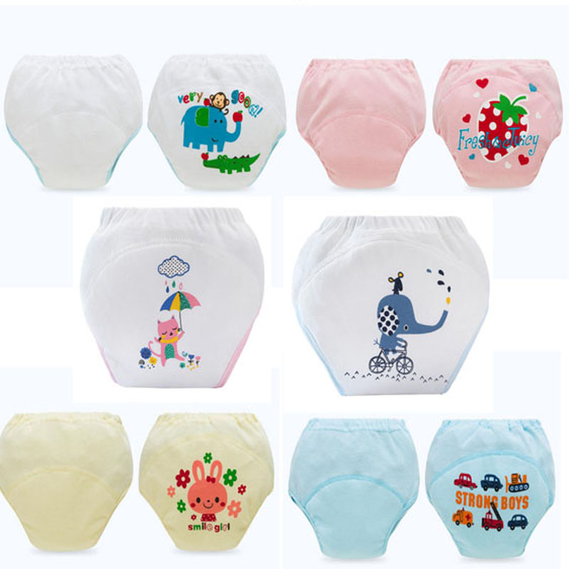 Luxury 【Special offer】1pcs Reusable Baby Training Pants Cloth Nappy Toddler Kids Girls Boys Panties Newborn Infant Potty Underwear Cheap