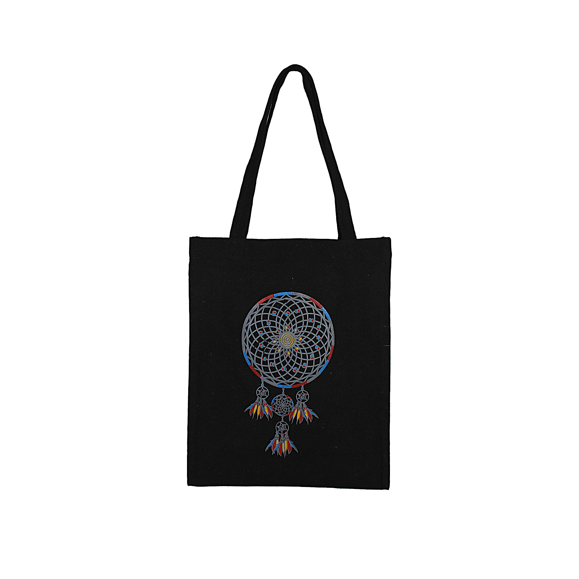 AIOG - Pure Cotton Canvas Dream Catcher Printed Tote Bag For Women, Fair Trade Product, Made With Love