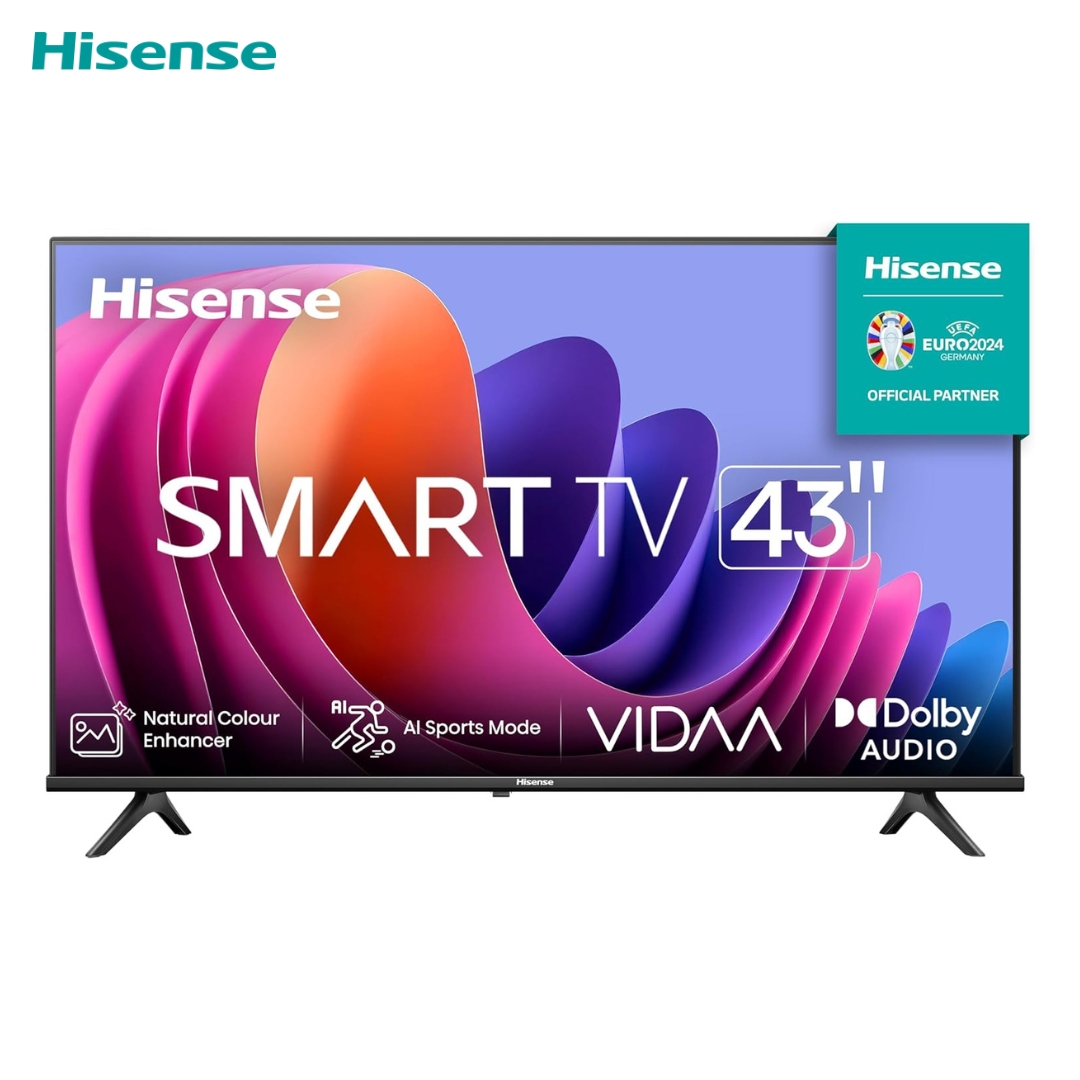 Hisense 43" Smart FHD 2K Google Led TV (43A4N) | Dolby Audio
