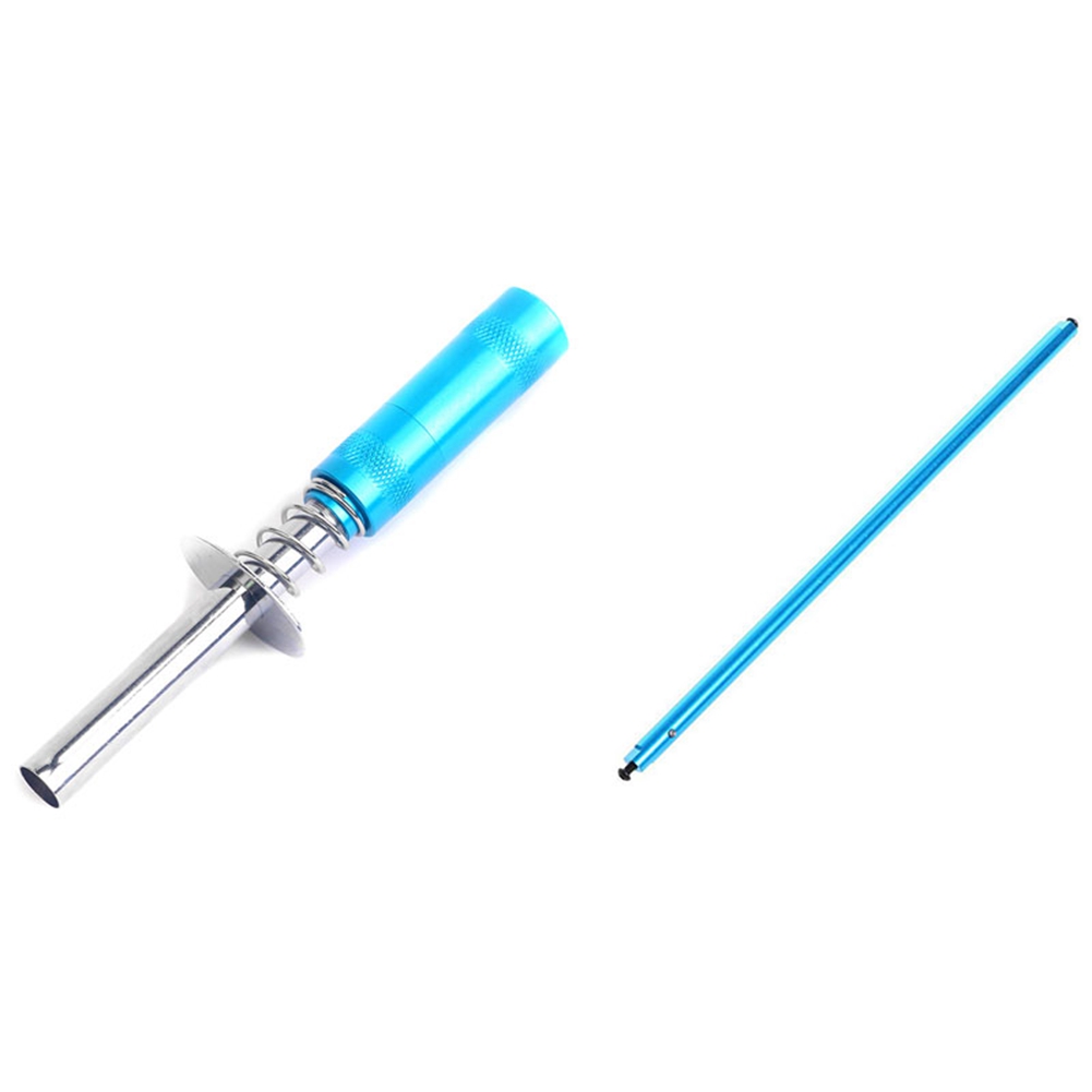 CGearuppt AA Battery Glow Plug Igniter Ignition Tools For 1: 10 RC Car Blue
