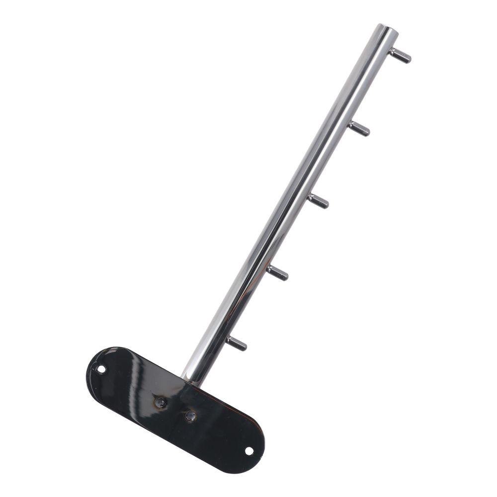 2 Pcs New 2 Colours Drying Rack Strong Bearing Capacity Foldable 180°Rotation Folding Clothes Hanger Stainless Steel Laundry Hooks Balcony