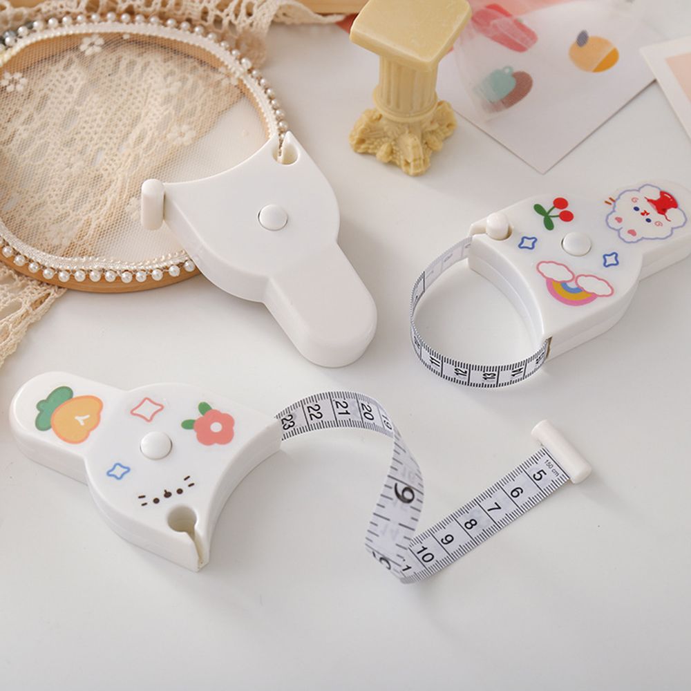 Dressmaking Household Portable Mini Self-tightening Ruler Automatic Telescopic Body Measuring Tape For Waist Chest Legs