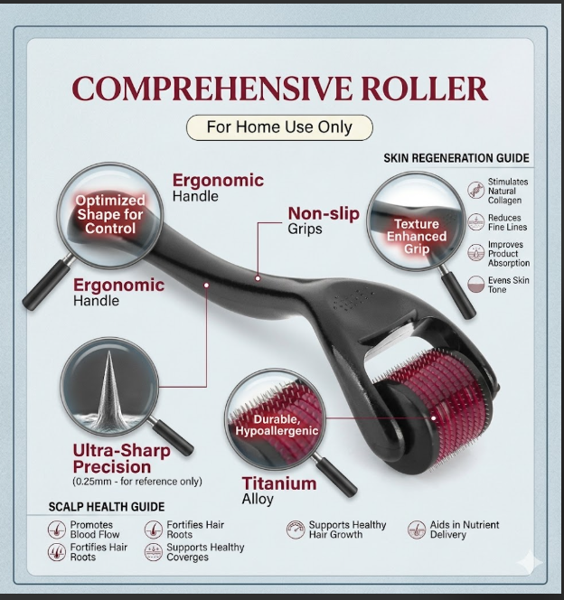 540 Derma Roller 1.5mm