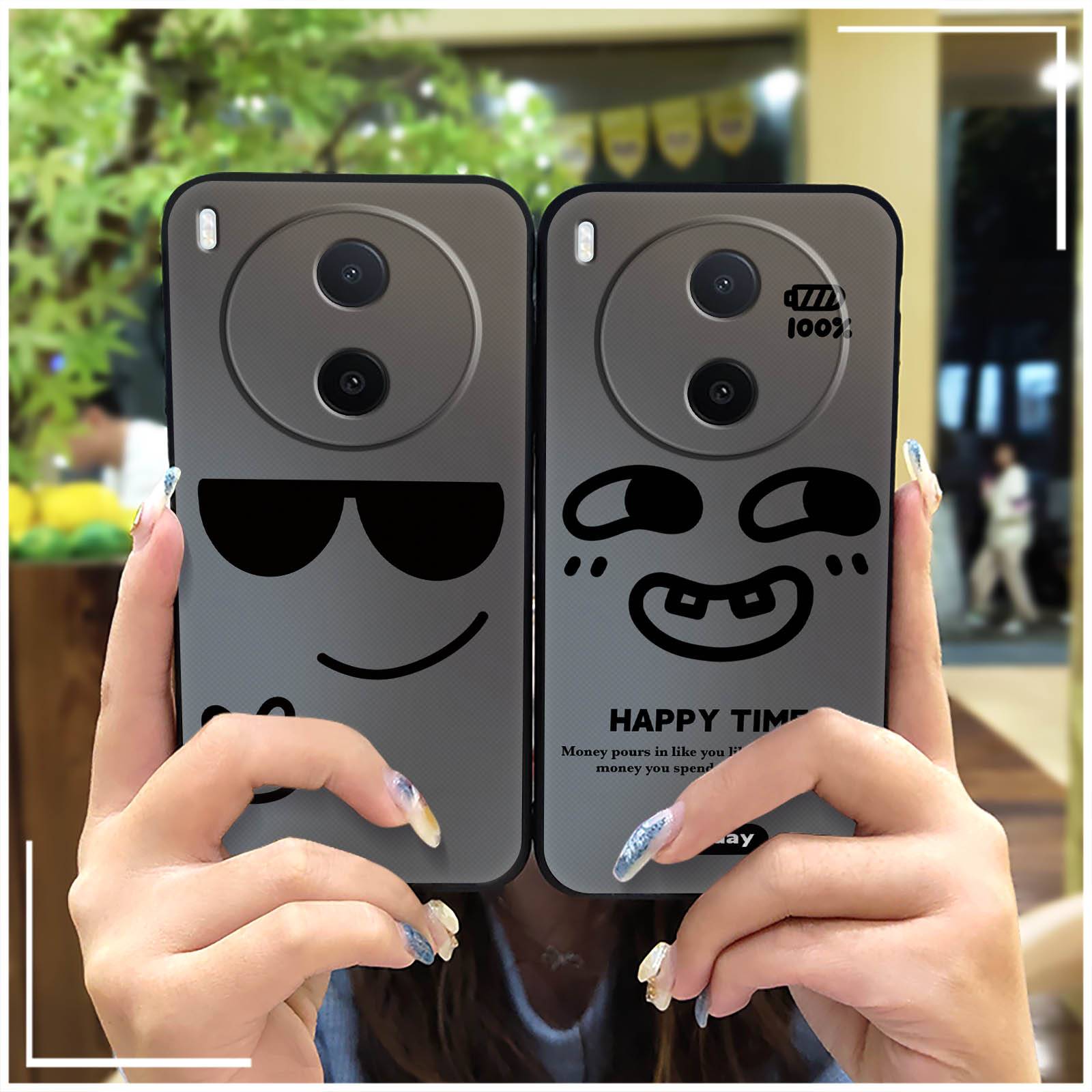 Graffiti Anti-knock Phone Case For VIVO Y600 Pro Waterproof Back Cover Fashion Design Shockproof TPU Silicone Full wrap