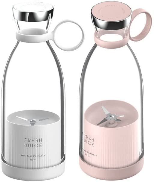 Portable Mini Blender for Fresh Juice, Smoothies, Shakes with Magnetic Wireless Charging (Personal Travel Blender for On The Go Blending)