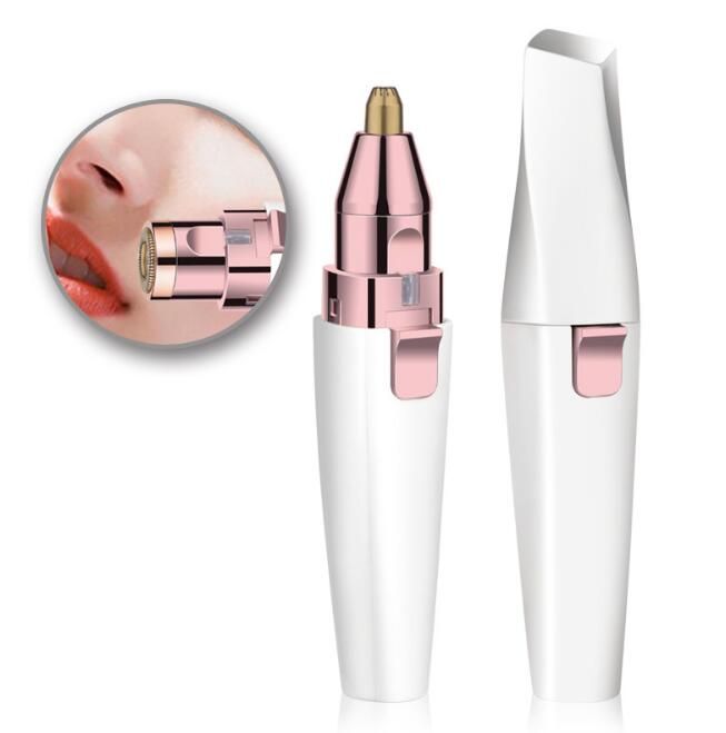 2 in 1 USB Rechargeable Painless Eyebrow Hair Remover