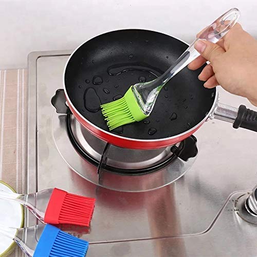 Silicone Oil Cooking Brush (Multicolor) - Pack of 1