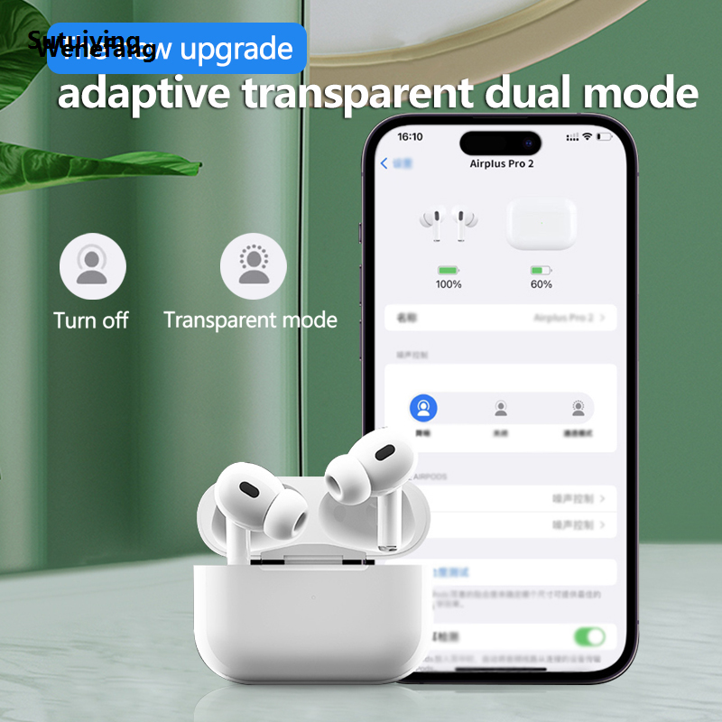 Wenefang Sutuiying New Air Proe True Wireless Bluetooth Earphones Headphones Fifty Fashion percent discount HiFi Sound Low Latency for IPhone Android Xiaomi