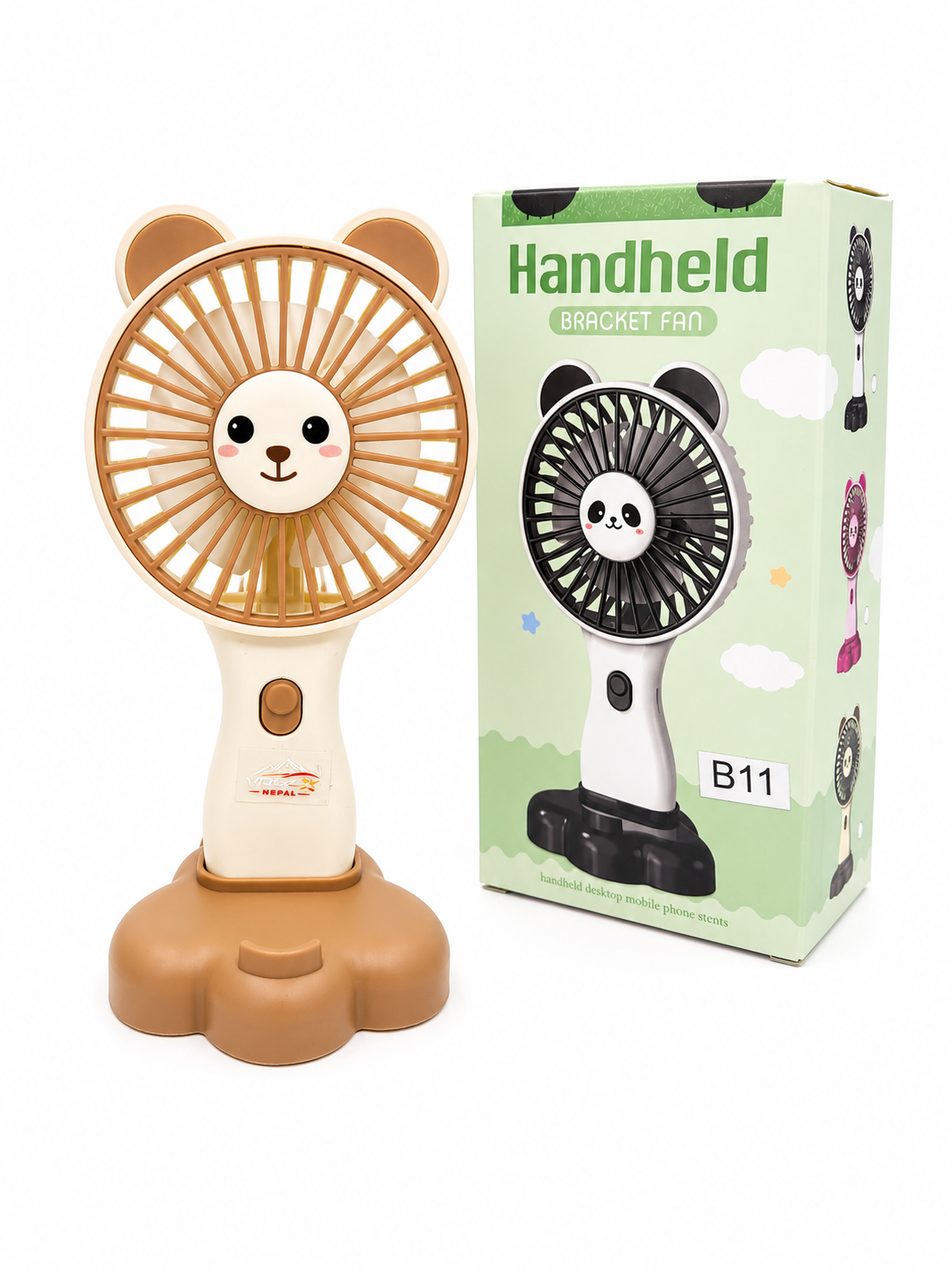 Rechargeable Mini Fan /Fancy Design Hand Fan / Cartoon Type Funny Fan /Gift Item
