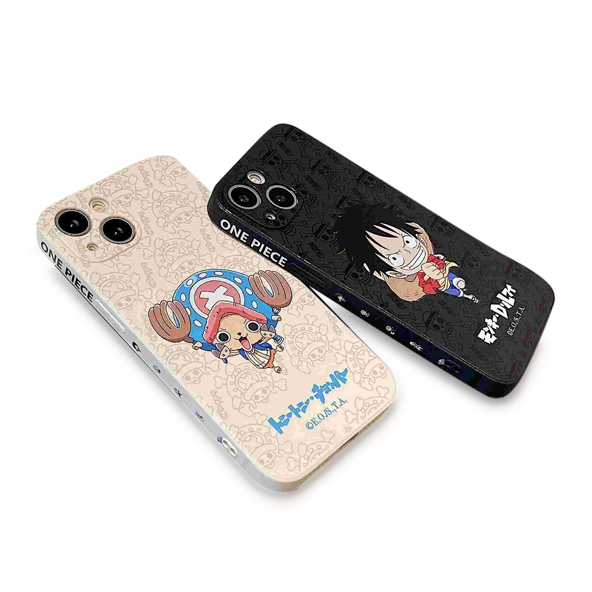 Sroof For Xiaomi Mi 11 Lite Poco X3 Pro Redmi Note 10 9 8 7 Pro 9T 9A 9C Tide Luffy And Chopper Camera Lens Protective Phone Case Cover