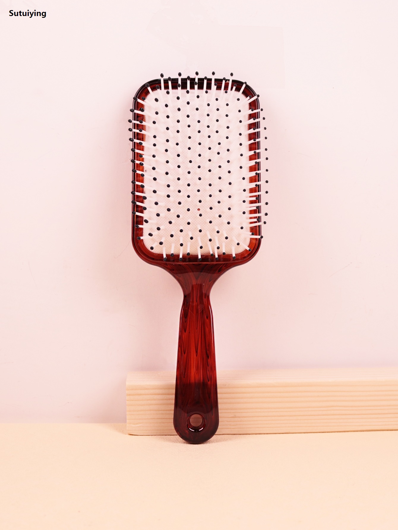 Sutuiying 1PCS wide board massage scalp air cushion fine toothed comb Profesional anti-static hair brush curly hair for women and men