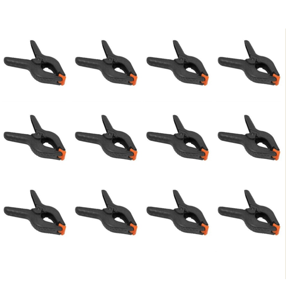 NEW 【Innovative design】5/6/10pcs 2inch Plastic Nylon Adjustable Woodworking Clamps Wood Working Tools Spring Clip Carpentry Clamps Outillage Menuiserie