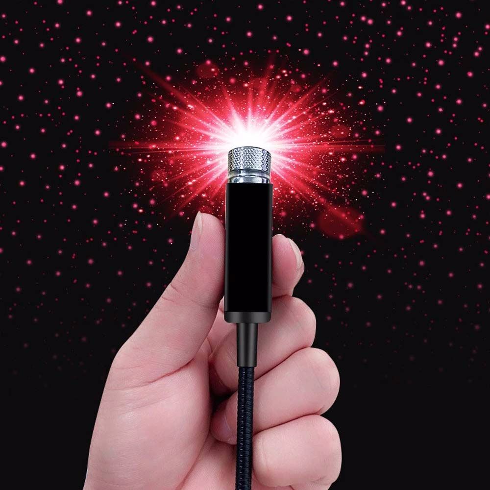 Walls Mini Car laser light Projector Light Usb Led Ambient Lights Car Roof Star Light Home Decoration Light Atmosphere Lamp Romantic USB Night Light