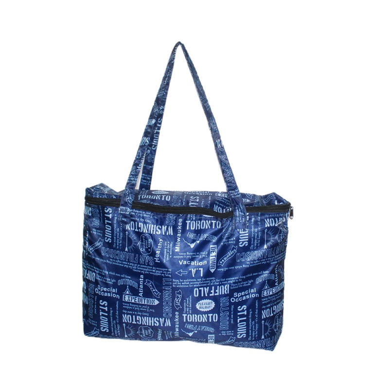 Boxy Shaped Double Layered Waterproof Travel Bag