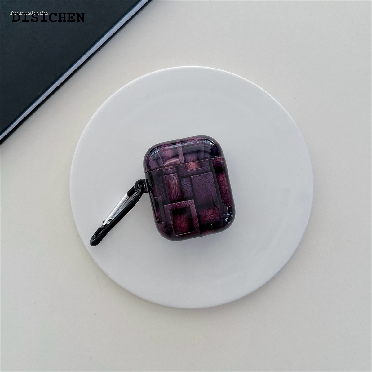DISICHEN Luxury Anrushide Wooden stake Suitable For AirPods 3 2 1 Pro2 Pro New style Film Soft Case Headphone Cover Protective Cover