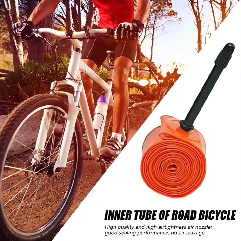 Portable TPU Ultra Light Inner Tube Ultralight 700C Bicycle Inner Tube 45/65/85mm Anti-ageing Bike TPU Inner Tube Road Bike