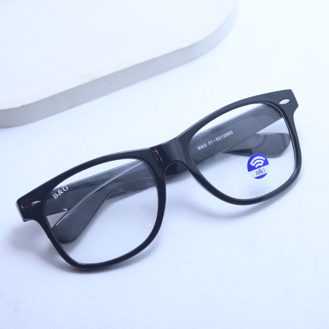 Cut Eye Glass With Metal Frame For Men And Women