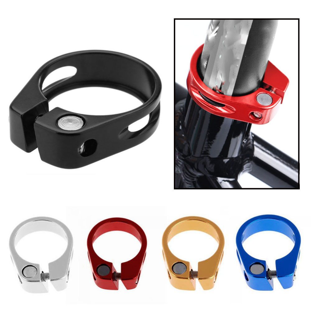 Repair Tools Cycling Saddle Fixed Bike Parts Quick Release Aluminum Alloy Seatposts Clamp