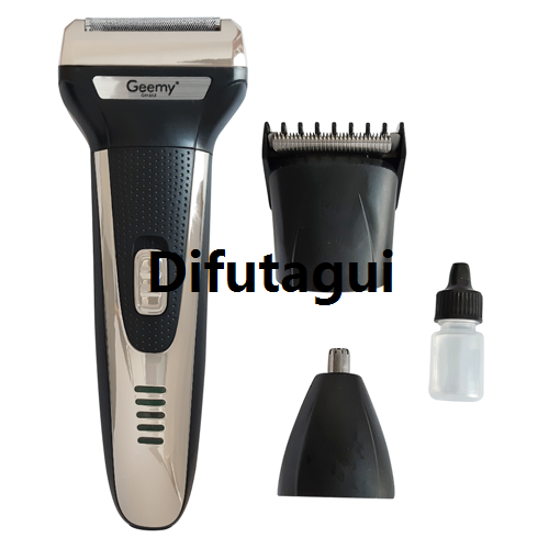 Difutagui Geemy GM-573 3 In1 Rechargeable Multi Function Special Shaver And Trimmer Professional Hair Clipper