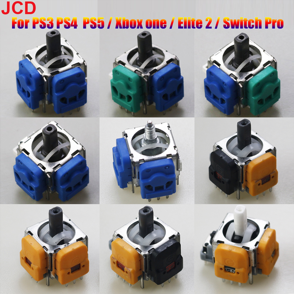 New 1pcs 3D Analog Stick Sensor Potentiometer Module Hall Effect Rocker Joystick For PS4 PS5 Xbox One Elite 2 Switch Pro Controller