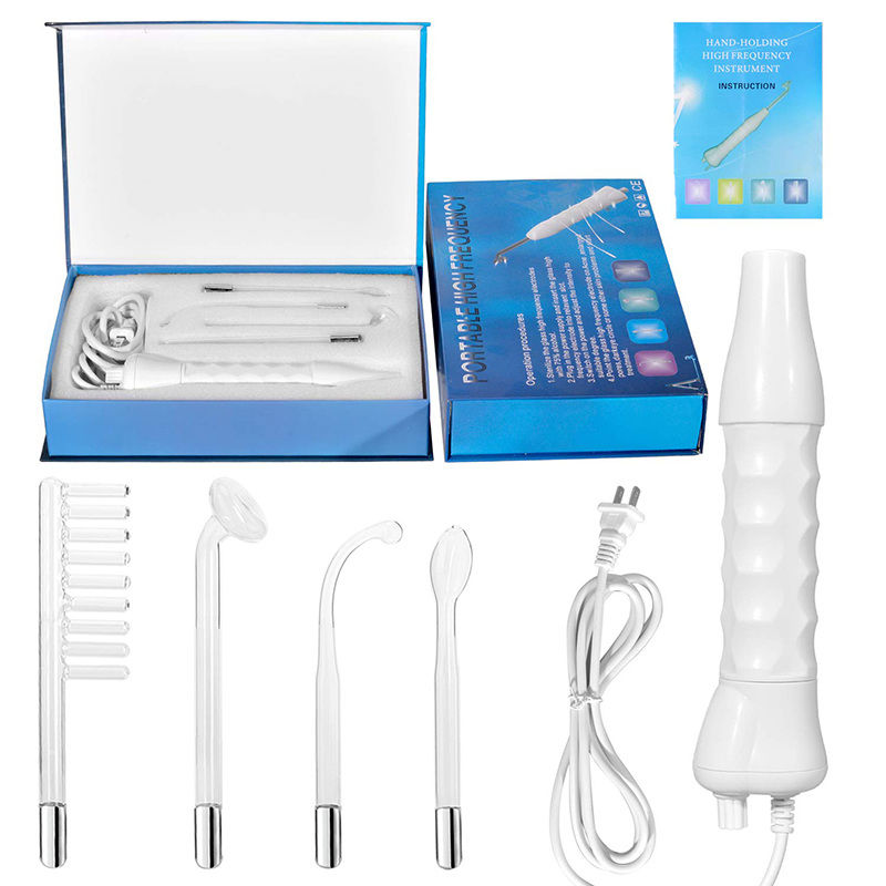 Sales promotion New Type Of Glass Tube High-Frequency Electrode Rod Electric Therapy Acne Remover Household Hydrotherapy Beauty Equipment
