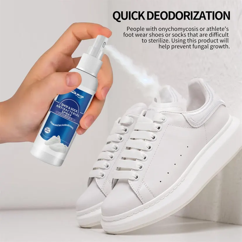 Shoe Deodorizer & Shoe Spray For Smelly Shoes & Shoe Protector Sprey 100 Ml