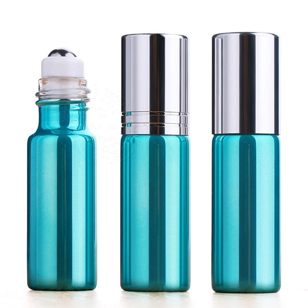 UV Electroplated Ball Bottle 5ml Bottle Portable Perfume Sub Bottle Ball Bottle