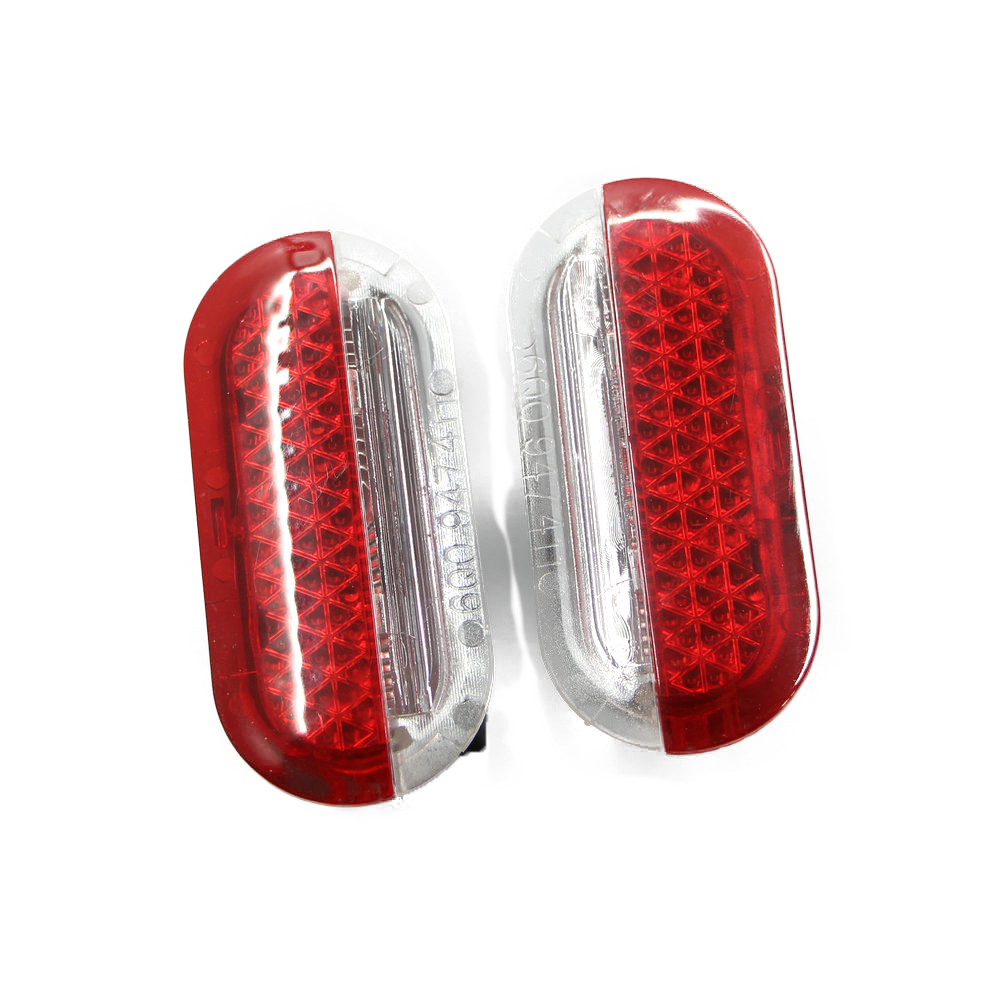 NEW 【Innovative design】2pcs Car Door Lighting Car Interior Door Decoration Lights Lighting Assembly For Vw Golf 4 Pole Mk4 Bora
