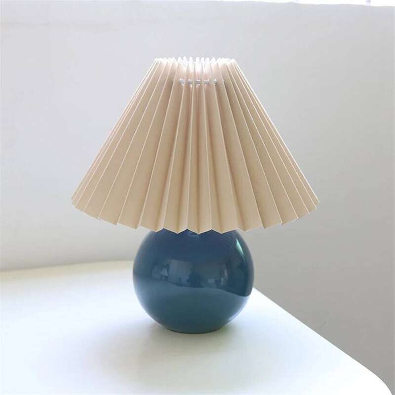 Modern Nordic Ceramics Bedroom Bedside Lamps Led Desk Lamp Lampada Nightstand Lighting Home Deco Table Light Fixtures