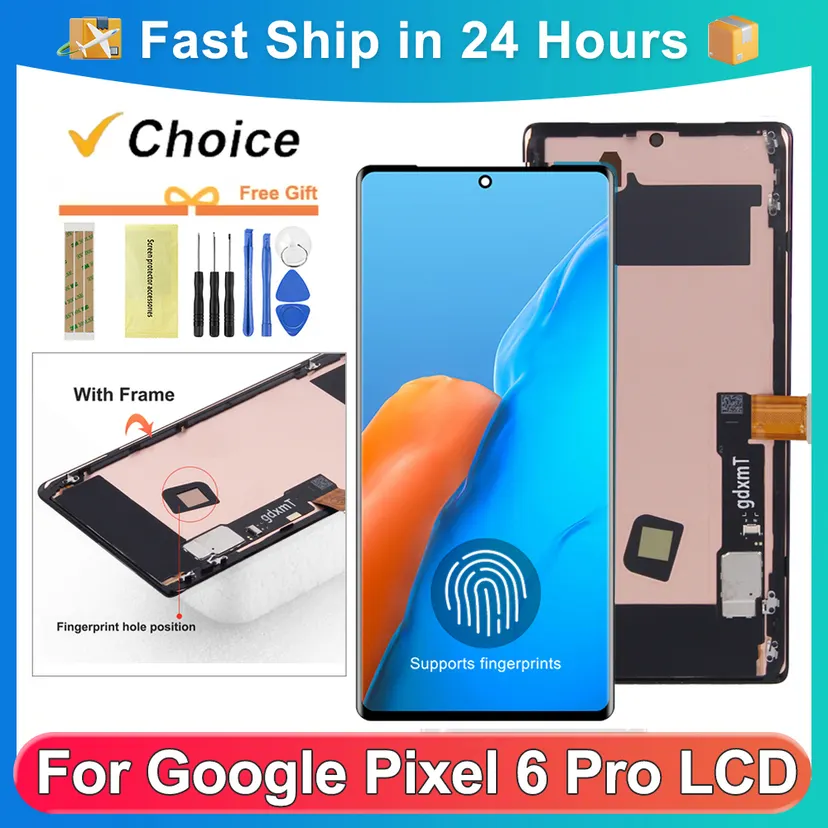 HOT OLED X60 Pro LCD Screen For Vivo X60 Pro V2046 Display Touch Screen Digitizer Assembly LCD Replacement