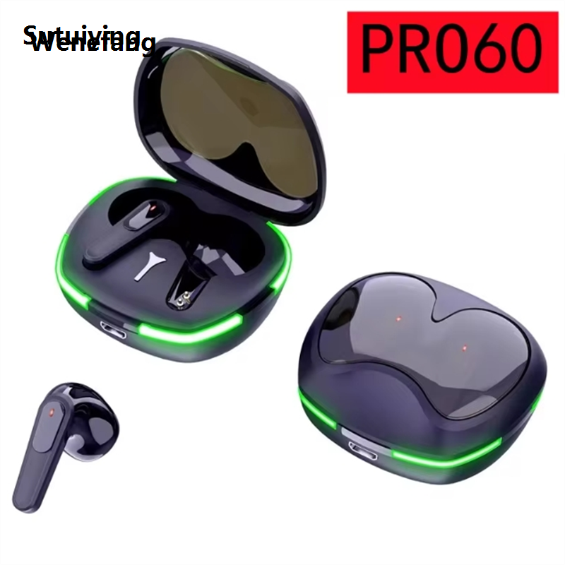 Wenefang Sutuiying Pro60 TWS Bluetooth Earphones Wireless Headphones HiFi Stero Headset Portable 2025 New Noise Reduction Sports Earbuds with Mic for Xiaomi iPhone