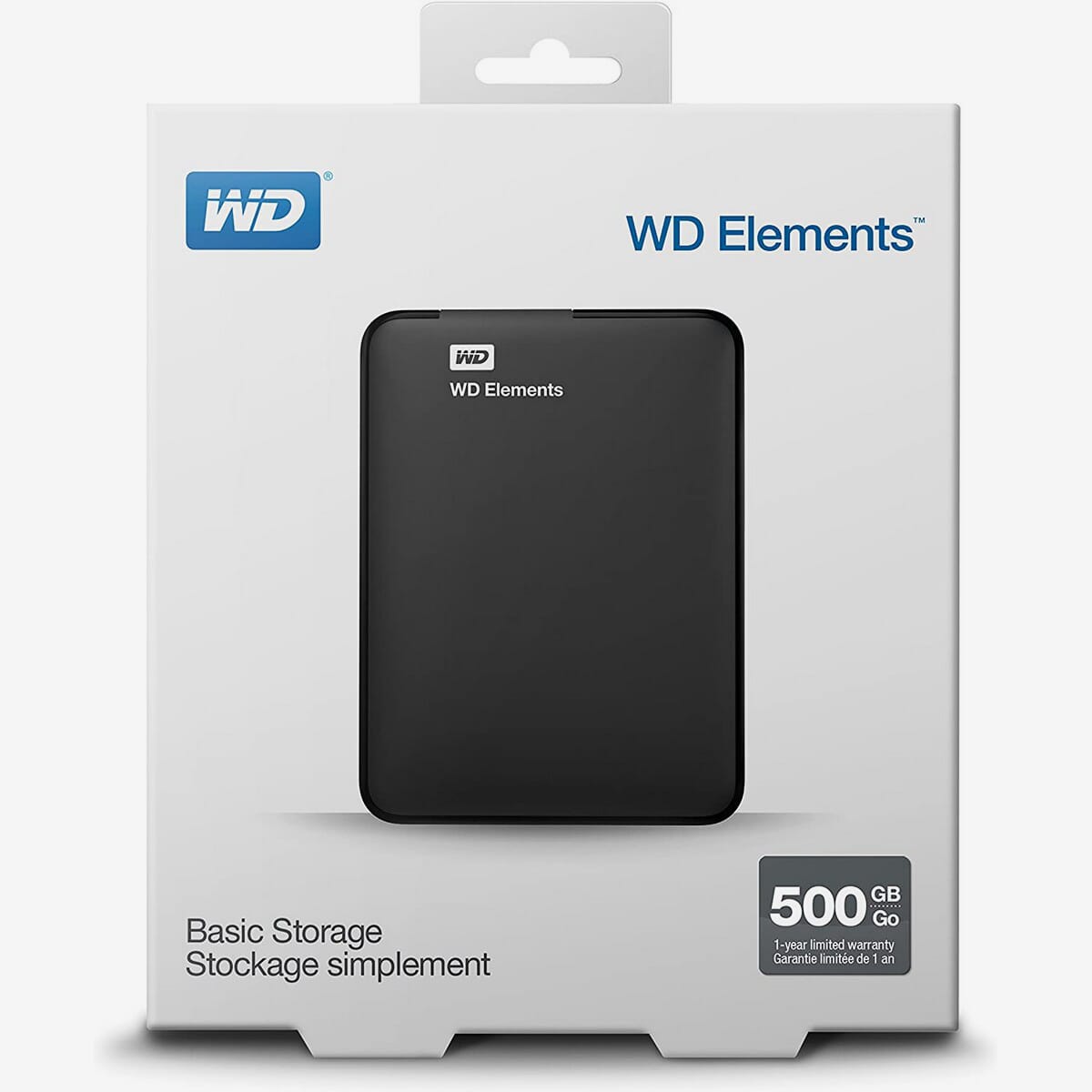 1TB Western Digital Elements USB 3.0 External HDD