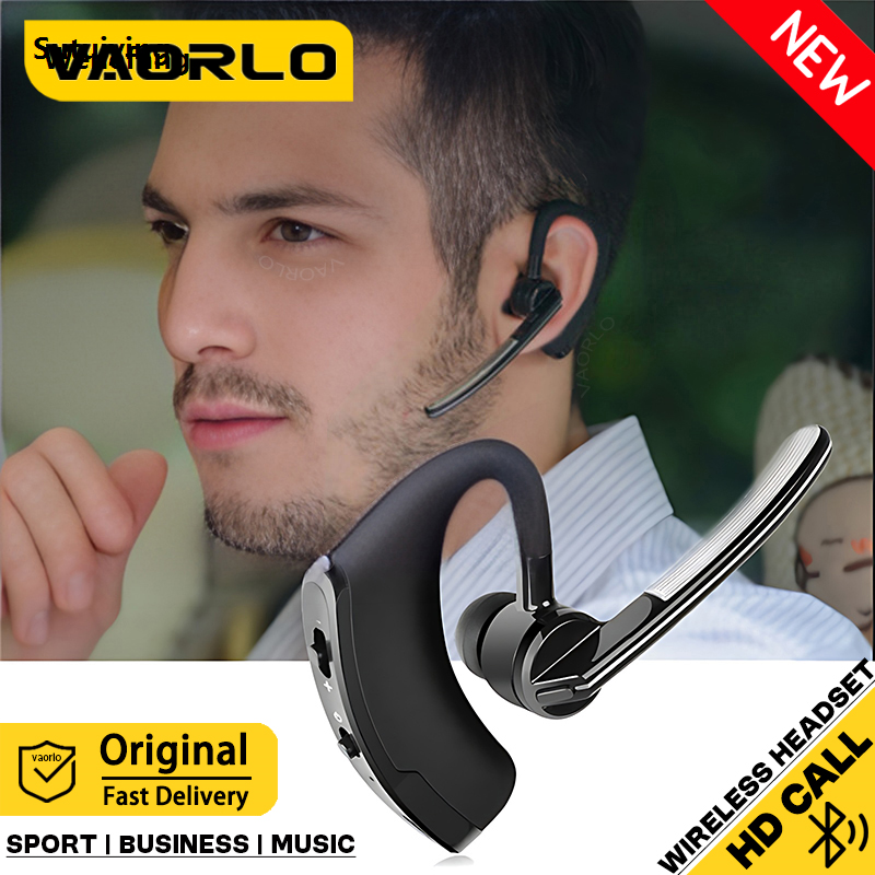Wenefang Sutuiying V8 V9 Wireless Bluetooth Business Headset Ear-Hook Left Right 2025 Ear Universal Earphone Long Standby With HD Mic Call Sport Music