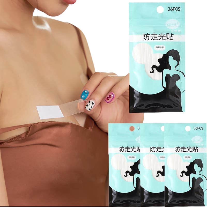 1pkt Lingerie And Clothing Double Sided Waterproof Invisible Body Clothing Tape 18mm
