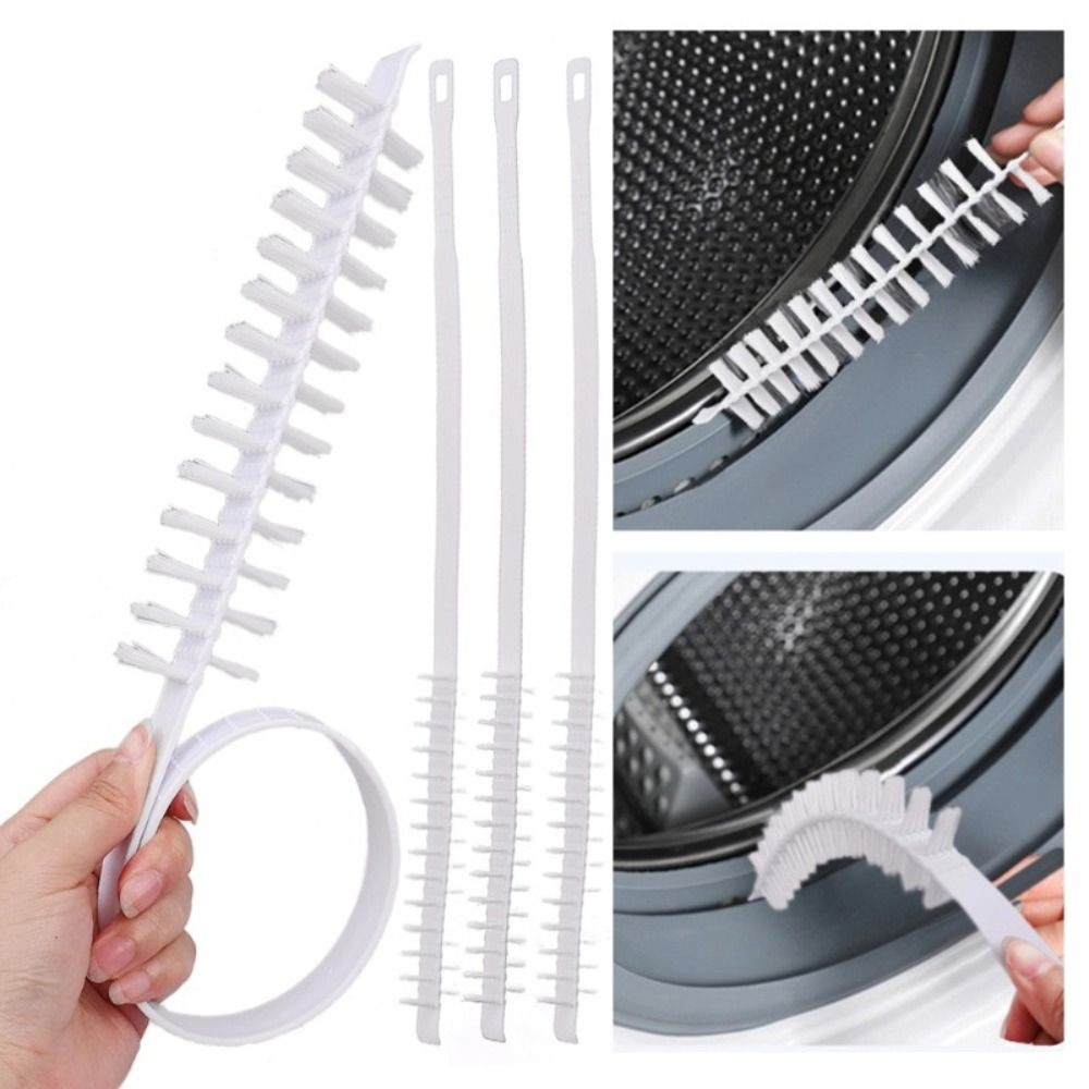 New Universal Rolling Washing Machine Brush Decontamination 360° Rotation Cleaner Brush Long Handle Bathroom Washing Tool