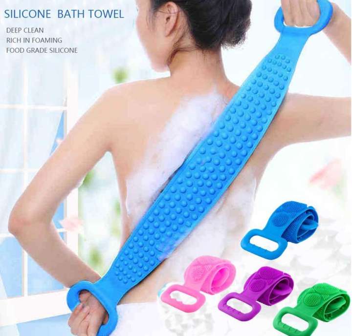 Body Bath Brush Body Wash Brush Back Scrubber Body Washer For Dead Skin Removal
