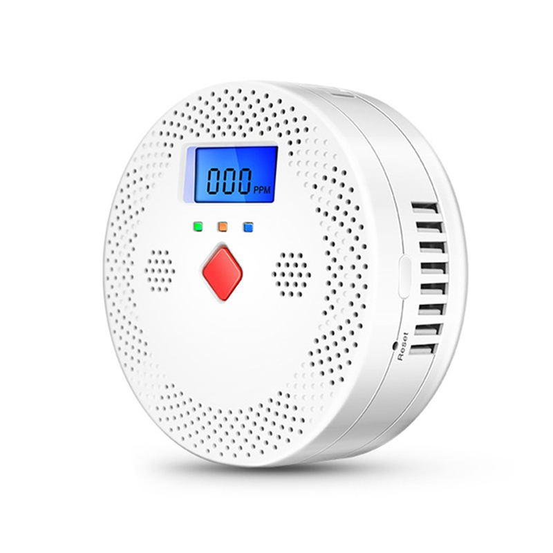 1 Piece Tuya Wifi Carbon Monoxide Detector with LCD Display 70DB Alarm Sound ABS CO Gas Sensor Home Security Protection Smart Life